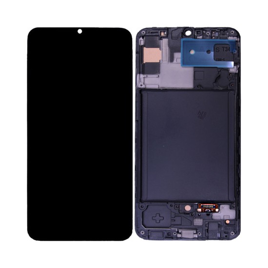 Touch+Display+Frame Samsung Galaxy A30s 2019/A307 Black Touch+Display+Frame Samsung Galaxy A30s 2019/A307 Black